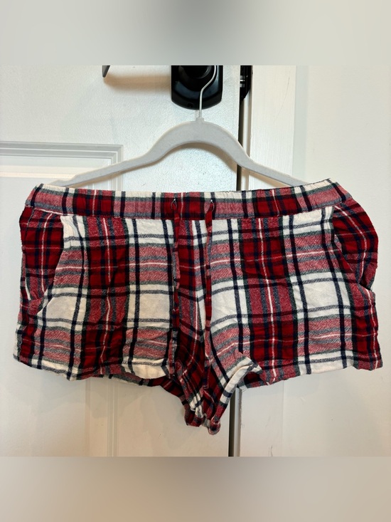 Garage Other - Garage red, white, & blue plaid tie pajama shorts